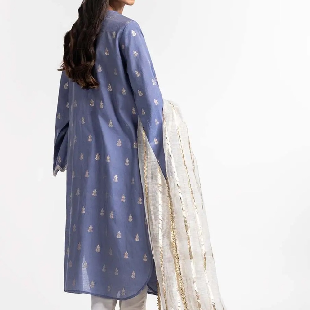 Pakistani Designer Dress 3Pc - Picture 6 of 10